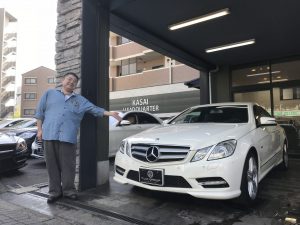 ご納車  E350クーペ AMGスポーツ