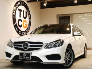 2014ｙ E350ステーションワゴン ブルーテック AVG  AMG＆レーダーセーフPKG 368万円入庫！12月21日