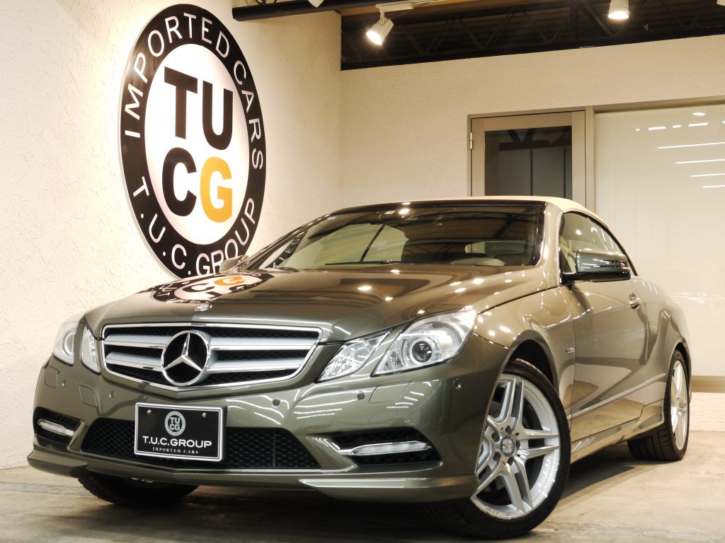 2013y E350BL-EF カブリオレ AMGスポーツ＆コンフォートPKG 298万円入庫！1月25日