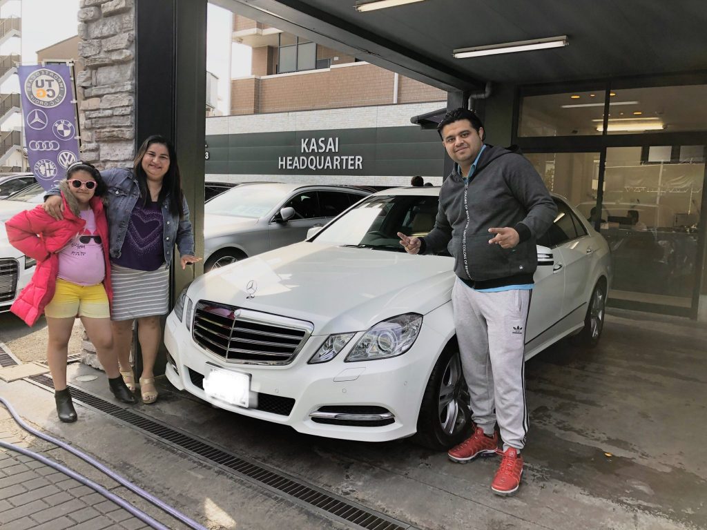 祝ご納車！E350アバンギャルド！