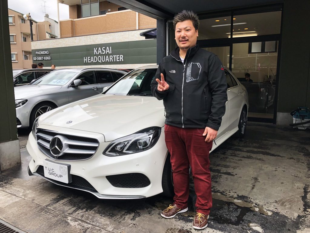 祝ご納車！E300アバンギャルド AMGスポーツPKG！