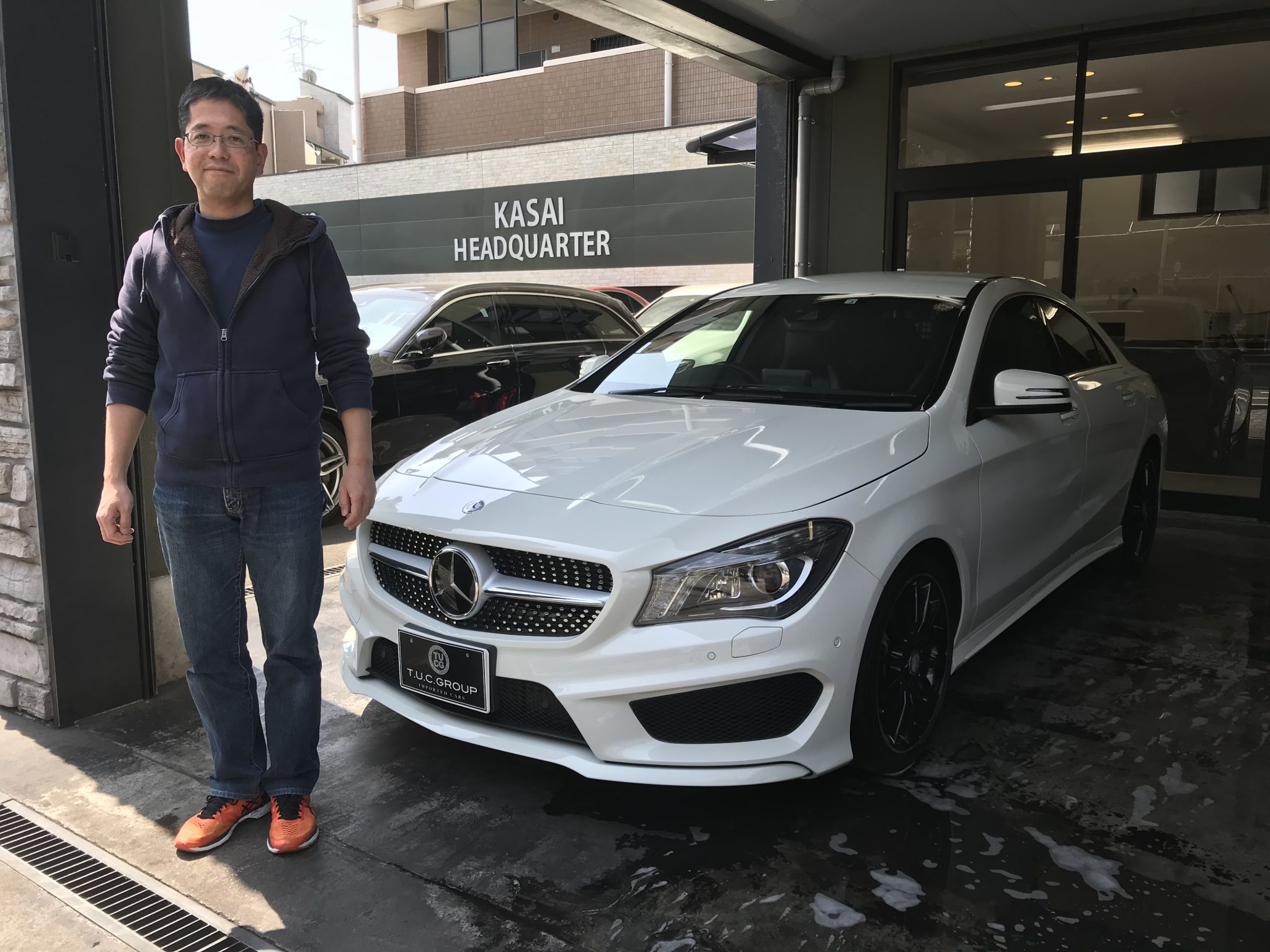 祝ご納車 Cla250 メルセデスベンツ中古車専門店 T U C Group メルセデスベンツ専門 葛西本店 ベンツ中古車販売 ベンツ買い取り