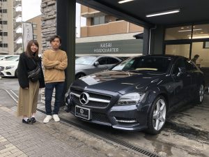 祝ご納車！CLS350 AMGスポーツ&ラグジュアリーシートPKG！