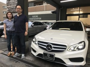 祝ご納車☆E350