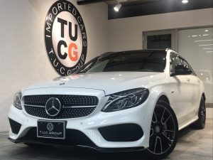 2016yC450ﾜｺﾞﾝ AMG 4MATIC ｴｸｽｸﾙｰｼﾌﾞPKG　ASK万円入庫！9月20日