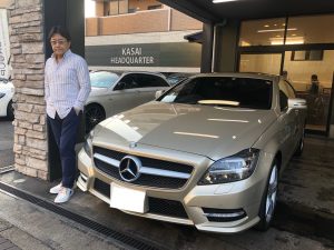 祝ご納車！CLS350BL-EF AMGスポーツ&LUXシートPKG！