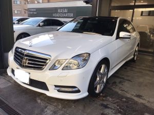 祝ご納車！E350BL-EF アバンギャルド AMGスポーツ&レーダーP！