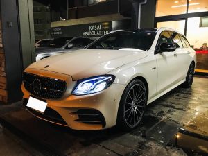 祝ご納車！Ｅ４３ワゴン ４ＭＡＴＩＣ エクスクルーシブ！