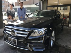 祝ご納車☆E220ｄワゴン