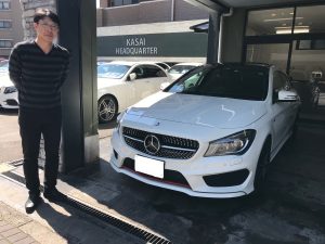 祝ご納車！CLA250シュポルト 4MATIC シューティングブレーク AMGエクスクルーシブPKG！