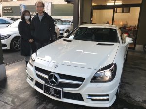 祝ご納車！SLK200ブルーエフィシェンシー AMGスポーツ&ユーティリティPKG！