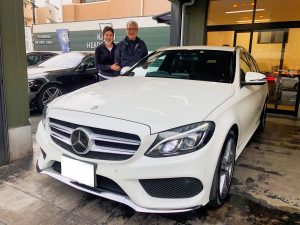 祝ご納車！C200ワゴンスポーツ 本革仕様！