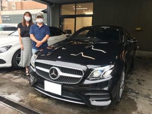 祝ご納車！E400 4MATICクーペスポーツ エクスクルーシブPKG！