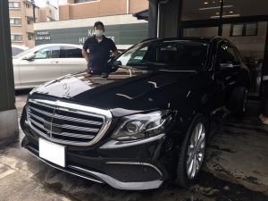 祝 ご納車です。【E400ステーションワゴン 4MATIC エクスクルーシブ】