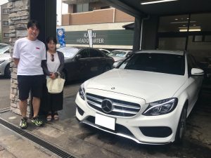 祝ご納車！C200ワゴンスポーツ本革仕様！