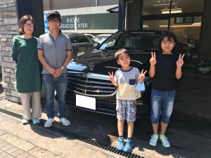 祝ご納車！E400ワゴン 4MATIC エクスクルーシブ！