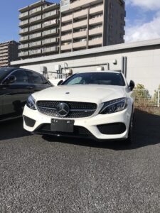 祝！ご納車♪C43クーペ 4MATIC エクスクルーシブPKG白 K様