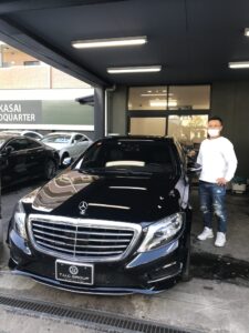 祝！ご納車♪メルセデスベンツ S550ロングAMG＆ショーファーPKG N様