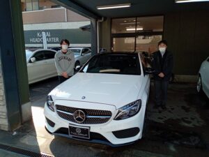 祝☆ご納車　メルセデスAMG　C43　4マチック