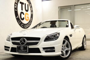 2015y SLK200エクスクルーシブ AMGスポーツ&レーダーセーフティパッケージ　325万円入庫！3月2日