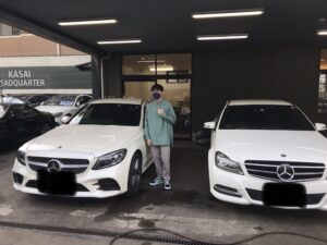 祝！ご納車♪メルセデスベンツ C200ステーションワゴン AVG AMGラインレザーエクスクルーシブPKG S様