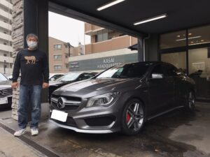 祝ご納車☆Mベンツ CLA45