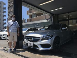 祝☆ご納車 MB C200銀