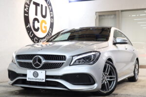 2017y CLA180 スポーツ シューティングブレーク AMGレザーエクスクルーシブ＆レーダーセーフティパッケージ 255万円入庫！9月22日