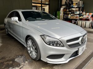 ご納車！１７ｙ ＣＬＳ２２０ｄ ＡＭＧライン&レーダーセーフティＰＫＧ 銀！