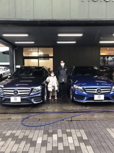 祝！ご納車♪E250ワゴン AVG スポーツ エクスクルーシブPKG紺 H様