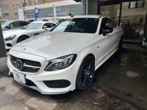 🐬２０１８ｙ　Ｃ４３クーペ ＡＭＧ 白