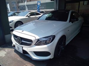 🐬２０１８ｙ　Ｃ４３クーペ白