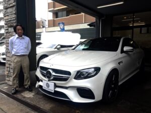 ㊗ご納車！E63S 4MATIC+ エクスクルーシブパッケージ！！