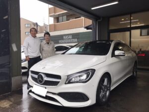 祝☆ご納車 CLA180シューティングブレーク