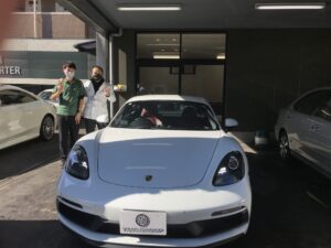 祝！ご納車♪ポルシェ 718ケイマン GTS スポーツクロノPKG　T様