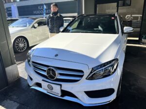 🐬２０１８ｙ　Ｃ２２０ｄワゴンＡＭＧライン白