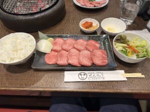 上タン塩定食♪