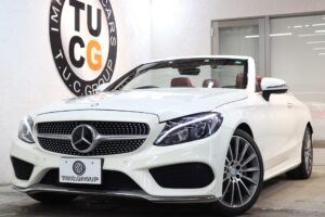 2017y C180 カブリオレスポーツ レザーエクスクルーシブ&レーダーセーフティパッケージ 358万円入庫！4月27日