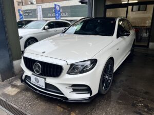 🐬２０１７ｙ Ｅ４３ ＡＭＧ ステーションワゴン白