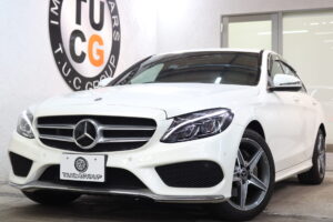 2017y C200 AVG AMGライン レザーエクスクルーシブ&レーダーセーフティPKG　ASK万円入庫！8月29日