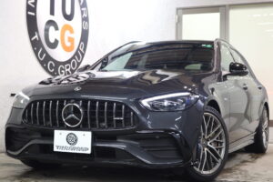 2022y C43 4MATIC ステーションワゴン AMGナイト&レーダーセーフティPKG 677万円入庫！12月13日