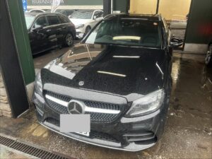 ご納車！メルセデスベンツ C200ステーションワゴン 4MATIC AVG AMGライン！！！