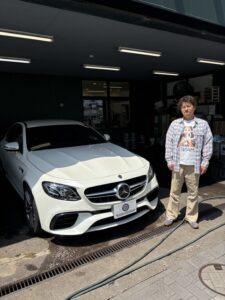 祝ご納車！メルセデスAMG Ｅ６３ ４ＭＡＴＩＣ レーダーセーフティＰＫＧ 栃木県Ｍ様