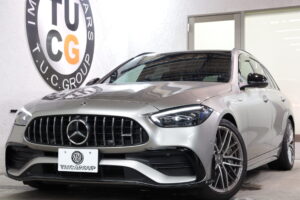 2023y C43 4MATIC ステーションワゴン AMGナイト＆レーダーセーフティPKG 670万円入庫！8月21日