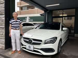 祝！！【2017年 メルセデス・ベンツ CLA180 スポーツ AMGライン】